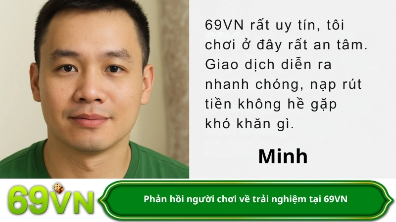 Phản hồi người chơi về trải nghiệm tại 69VN