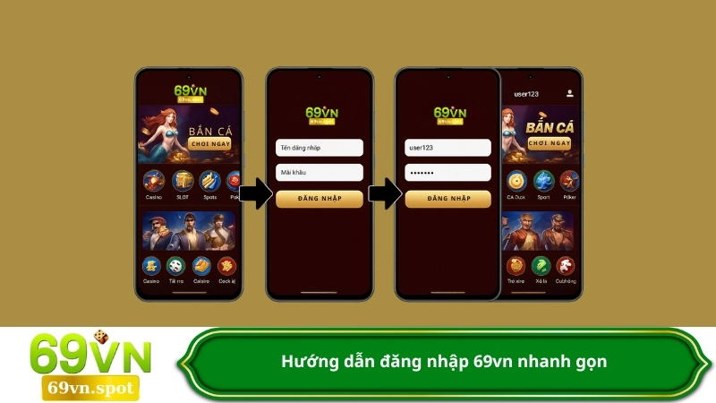 Hướng dẫn đăng nhập 69vn nhanh gọn